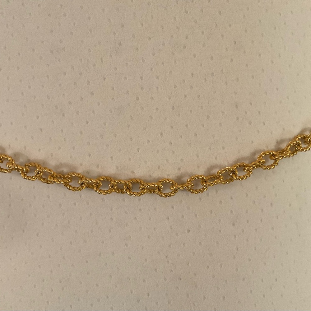 Chunky Gold Chain Metal Belt 39”